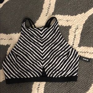 Hurley halter bathing suit top
